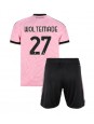 Juventus Nick Woltemade #27 Replika Borta Kläder Barn 2026-27 Kortärmad (+ byxor)